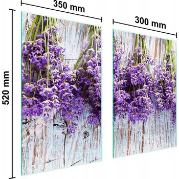 Kuchyňské prkénko Krájecí deska TMK ArtDeko sklo 2 ks