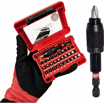 Bit Sada rázových bitů Milwaukee Shockwave, 32 ks