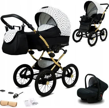 Kočárek Dětský kočárek 3v1 BabyLux Margaret