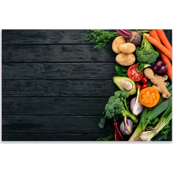 Kuchyňské prkénko Skleněná Ochranná Deska a Krájecí Prkénko | Indukce, Sporák ds-0528