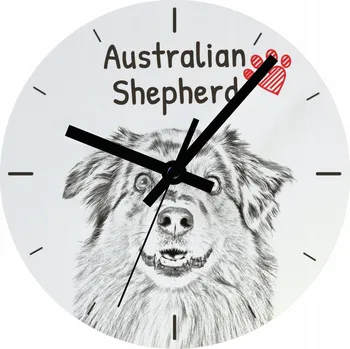 Hodiny Nástěnné hodiny Art-Dog bílé 20 cm