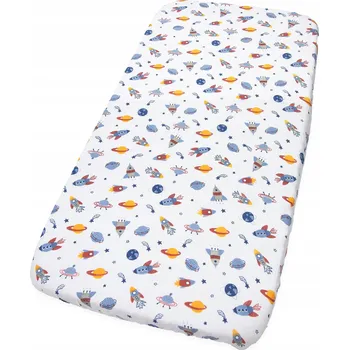 Prostěradlo PROSTĚRADLO DO POSTÝLKY 120x60 MUŠELÍNOVÉ PREMIUM