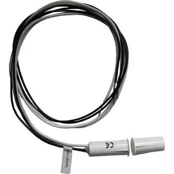 Zabezpečovací technika 3G RM20 - polarizovaný 4 drátový dveřní a okenní dagnetický kontakt závrtný s bezpečnostní smyčkou, bílý a hnědý Barva: Bílá