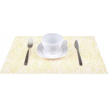 prostírání Obdélníková podložka plast 30 x 45 cm