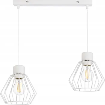 Závěsné svítidlo LED-ONE Drát BRYLANT, 2 světelné body, patice E27