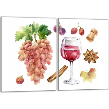 Obraz Krájecí deska TMK ArtDeko sklo 2 ks