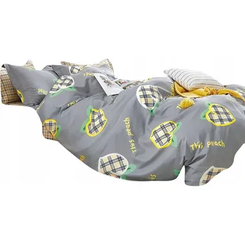 Povlečení POVLEČENÍ 160x200 BAVLNA SATÉN 2 POVLAKY NA POLŠTÁŘE NICE