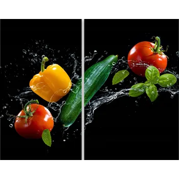 Kuchyňské prkénko Skleněná Ochranná Deska a Krájecí Prkénko | Indukce, Sporák ds-0450