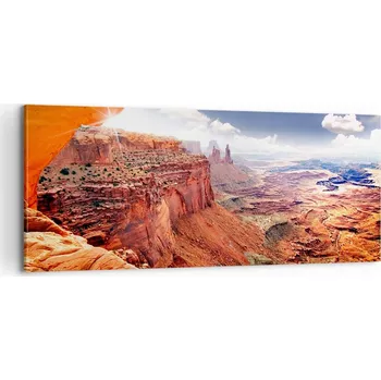 Obraz Foto obraz na plátně 100x40 krajina obývací pokoj ložnice na zeď velký