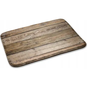 Obraz Dekorativní kobereček do ložnice ve stylu loft - dřevěná prkna