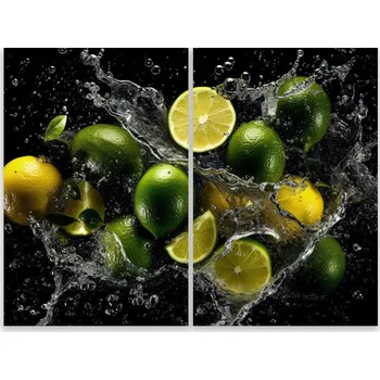 Kuchyňské prkénko Skleněná Ochranná Deska a Krájecí Prkénko | Indukce, Sporák ds-0293