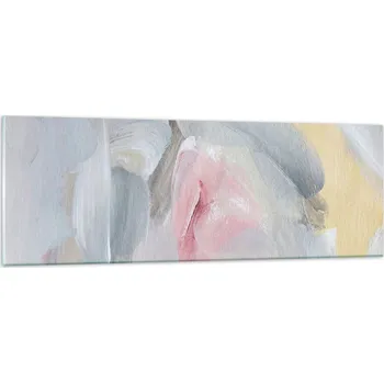 Obraz Obraz na skle do obýváku ložnice 90x30 světlý foto obrazy na zeď sklo