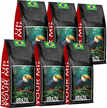 Káva Káva zrnková Arabica Blue Orca Coffee Brazílie 6000 g