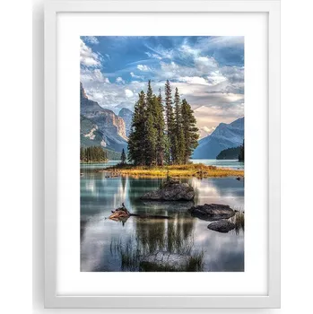 Obraz Obraz plakát v bílém rámu do obýváku 30x40 krajina plakáty na zeď