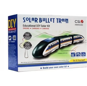 Vláček a vláčkodráha HRAČKA EDUKAČNÍ VLÁČEK NA SOLÁRNÍ POHON