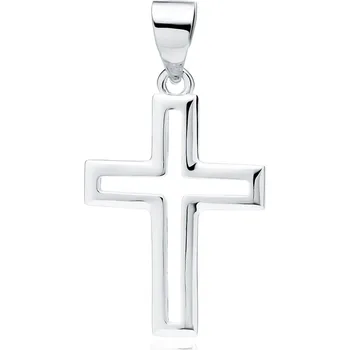 Přívěsek Olivie Stříbrný přívěsek KŘÍŽEK 9404 Ag 925; ≤1,0 g.