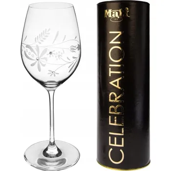 Sklenice Skleničky na likér, skleničky na bílé víno, skleničky na červené víno, skleničky na vodu, koktejlové skleničky , poháry Celebration FOLK bezbarvé 470ml 1 ks