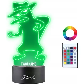 Lampička Plexido vícebarevná Noční lampa