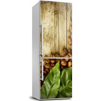 Fototapeta Samolepící Samolepka na ledničku ledničku s kávovými zrny