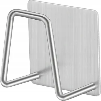 Věšák DRŽÁK NA KUCHYŇSKOU HOUBIČKU ORGANIZÉR HÁČEK VĚŠÁK DO DŘEZU NA ZEĎ