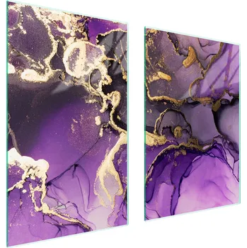 Kuchyňské prkénko Krájecí deska TMK ArtDeko sklo 2 ks