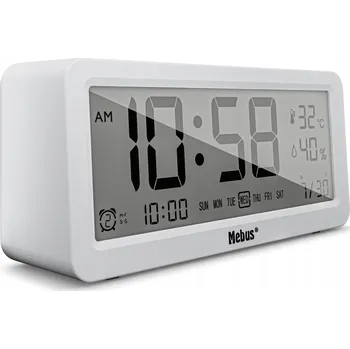 Budík Budík Mebus bílý, 14,5 cm