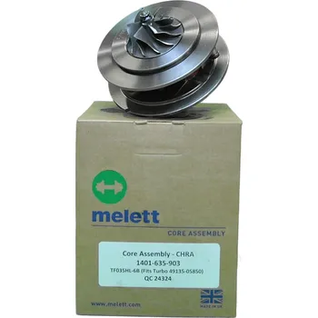 Spojková sada CHRA (Střed) Turbodmychadla MELETT BMW 320D E93 2.0D 130kW