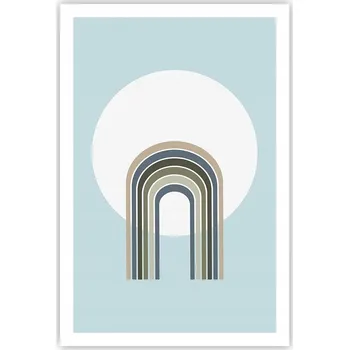 Obraz Obraz plakát do obýváku nebo ložnice 61x91 cm - abstraktní motiv, plakáty na zeď bez rámu