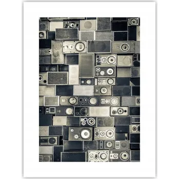 Obraz Obraz plakát do obýváku ložnice 30x40 abstrakce plakáty na zeď bez rámu