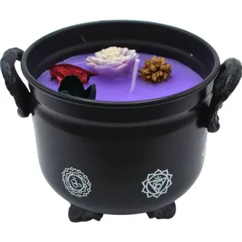 Svíčka Kociołkowa svíčka Levandule 7 Čaker