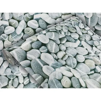 Tapeta Samolepicí dýha na nábytek, šedá, dekorativní Fólie s kamenným vzorem, šířka 45 cm