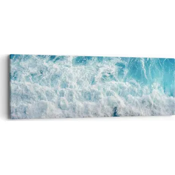 Obraz Obraz na plátně do obýváku ložnice 90x30 moře foto obrazy na zeď