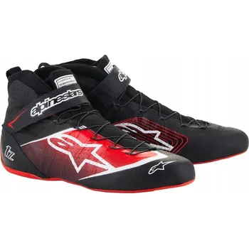 Moto obuv Boty Alpinestars Tech 1-Z v3 FIA 8856-2018 černo-červené vel. 39