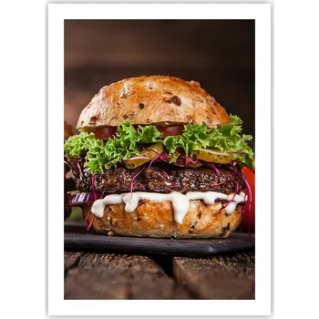 Obraz Plakát bez rámu do obýváku ložnice 50x70 gastronomie moderní módní obraz