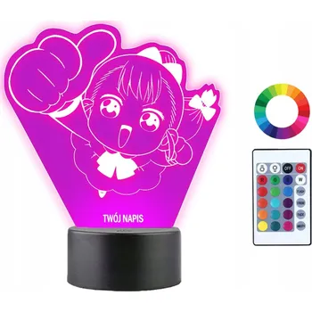 Lampička Plexido vícebarevná Noční lampa