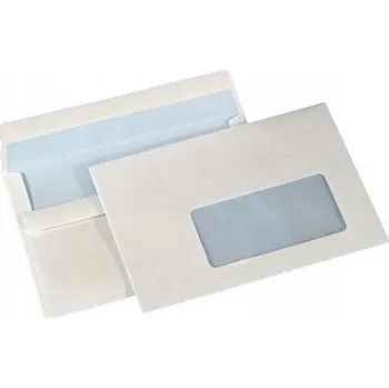 Obálka Obálka s okénkem C6 (114 x 162 mm) bílá