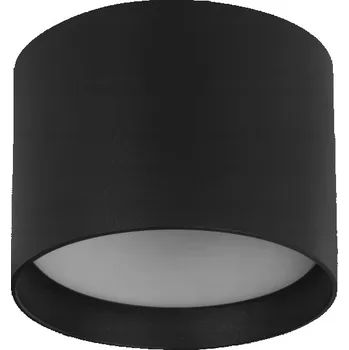 Stropní svítidlo stropní svítidlo spot tuba CEILA černá na omítku pro LED žárovku GX53