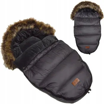 Fusak EDISA Fusak do kočárku 95 cm kožešina plyš