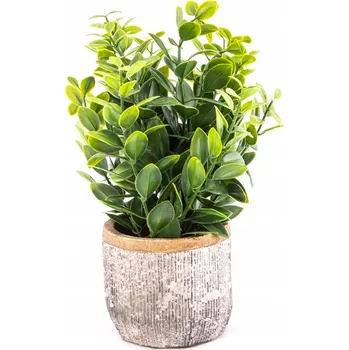 umělá květina UMĚLÉ KVĚTY V KVĚTINÁČI 20CM RŮZNÉ VZORY