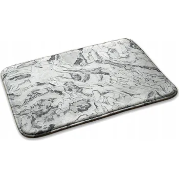 Obraz Moderní kobereček do šatny nebo pod schody, mramorový vzor, 75x45 cm