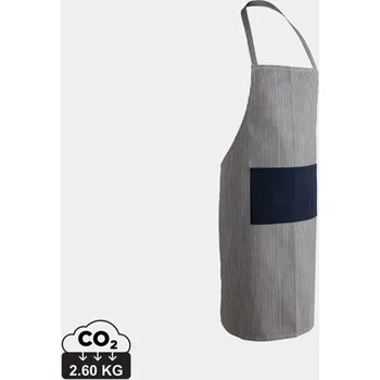 Kuchyňská zástěra Zástěra Ukiyo z 280g recyklované bavlny AWARE™ - Námořní Modř, Firemní dárkové předměty s vlastním potiskem