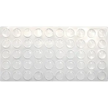 Podložka pod nábytek Silikonové tlumiče nárazů 10x1,5mm 25 Ks