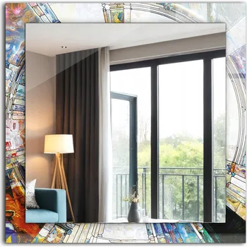 Zrcadlo Nástěnné Zrcadlo Tulup čtverec 600 x 600 mm