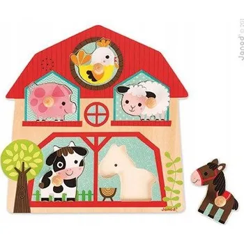 Puzzle JANOD J07079 vzdělávací hračka