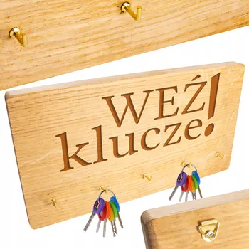 Věšák Šatní ramínko dřevěný Decortrend dub přírodní