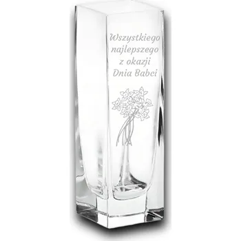 Váza Váza styl24nadruki sklo 20 cm