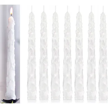 Svíčka Tradiční parafínová svíčka bez vůně Drobo 14 ks