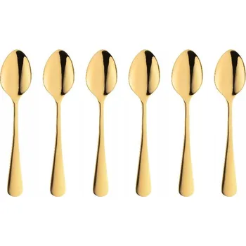 Příbor Sada kusů čajových lžiček SLIM GOLD VILLA ITALIA