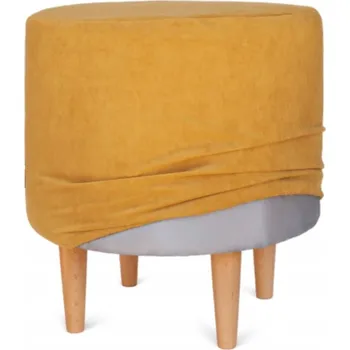 Taburet Potah na puf taburet kulatý 60x24 VELUR Vega