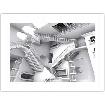 Obraz Obraz plakát do obýváku ložnice 40x30 abstrakce foto na zeď bez rámu